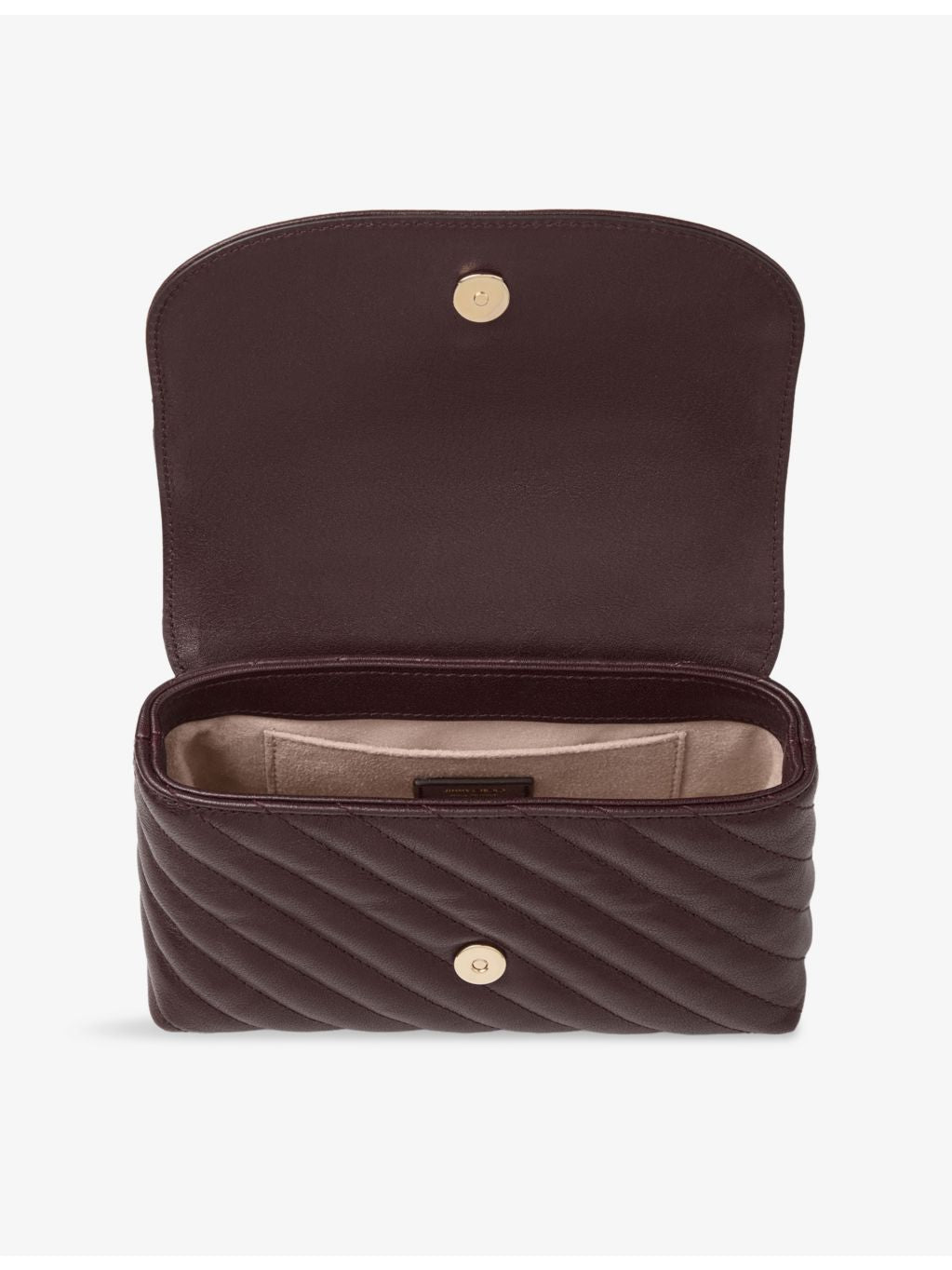 Jimmy Choo Avenue Curve crossbody bag small leather (British brand)