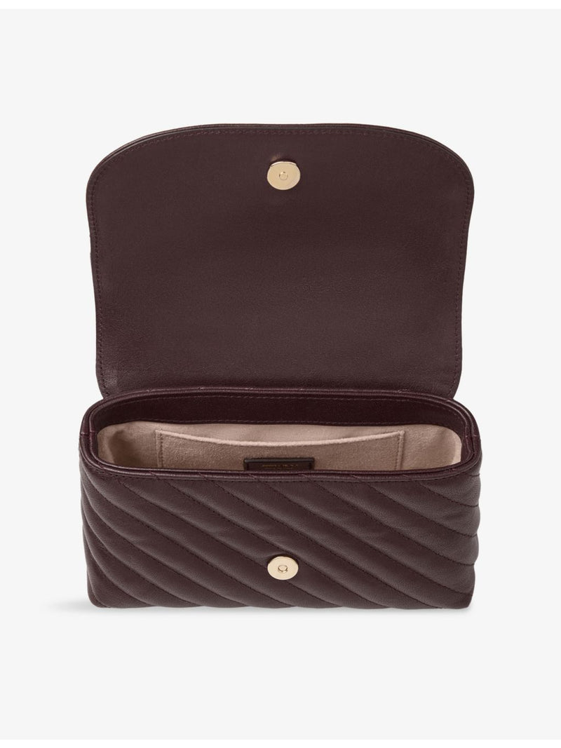 Jimmy Choo Avenue Curve crossbody bag small leather (British brand)