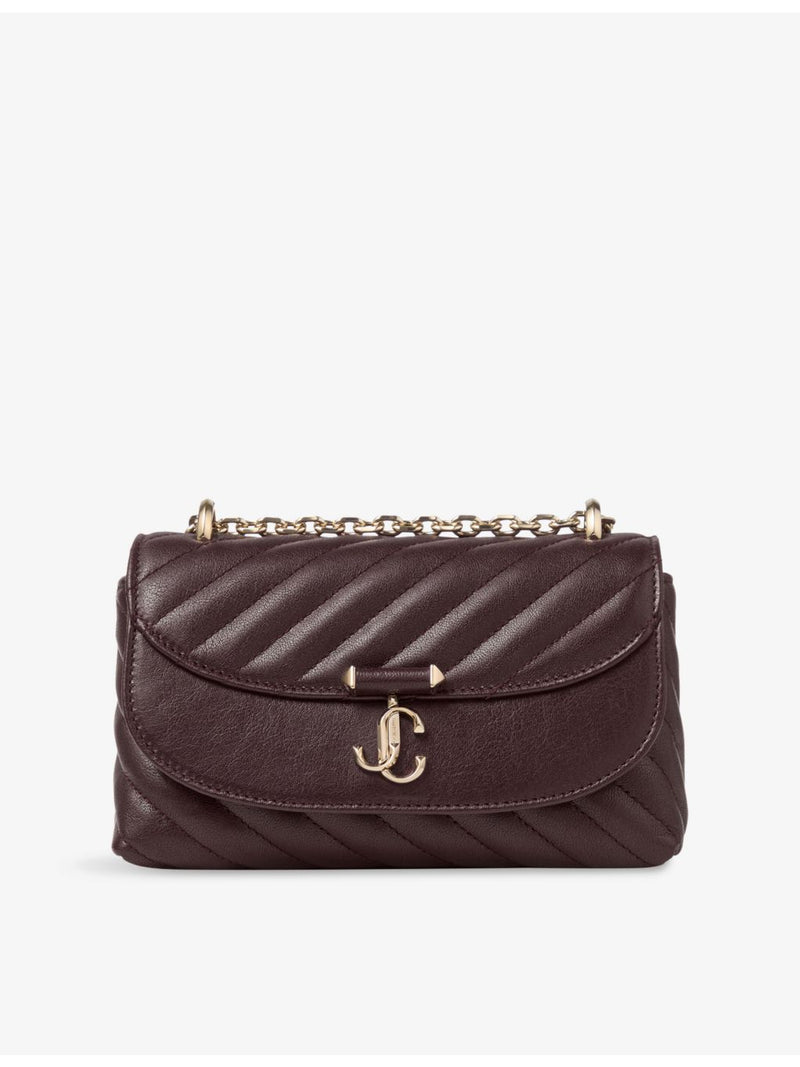 Jimmy Choo Avenue Curve crossbody bag small leather (British brand)