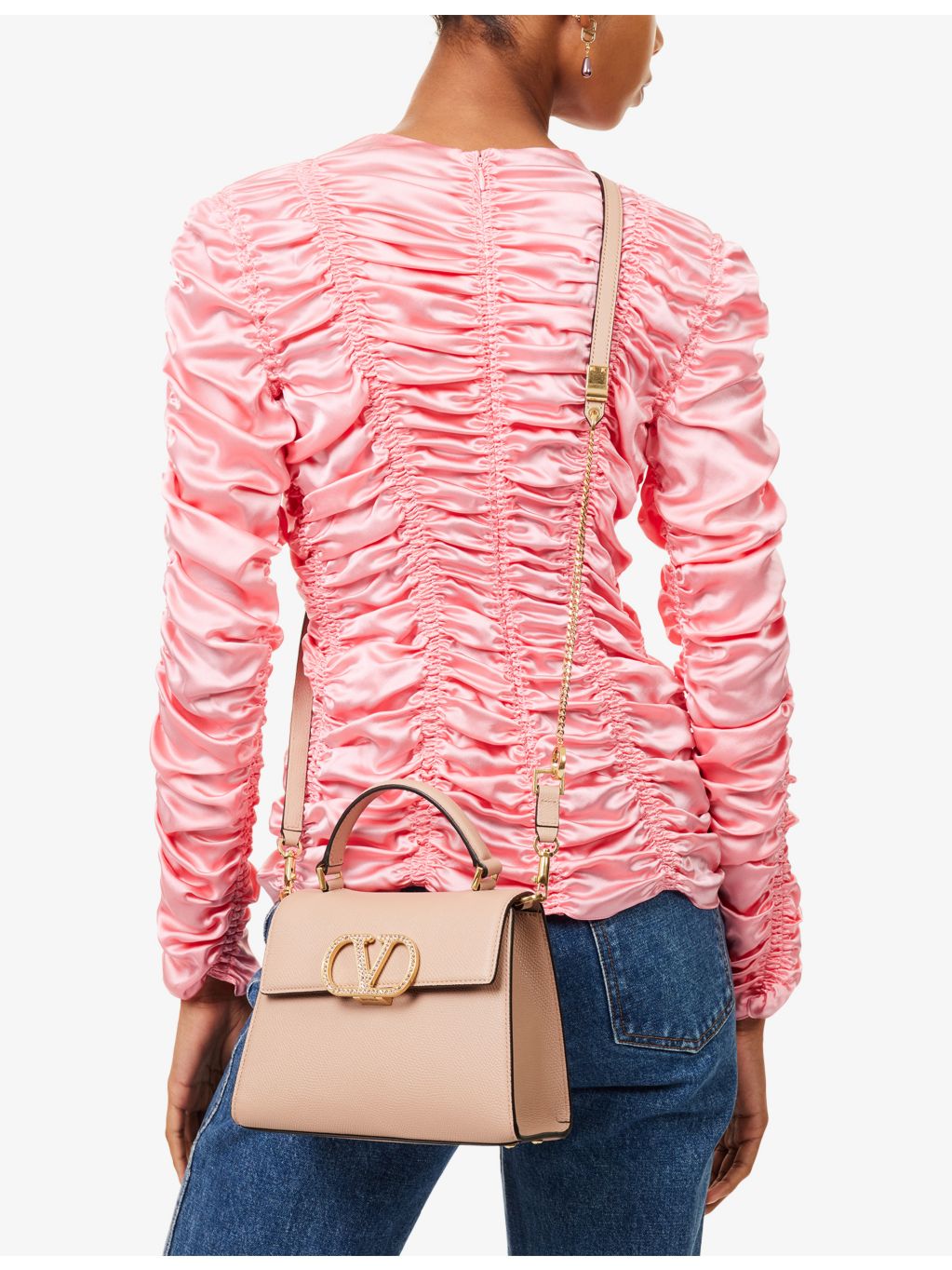 Valentino Garavani VSling top-handle leather bag, UK version
