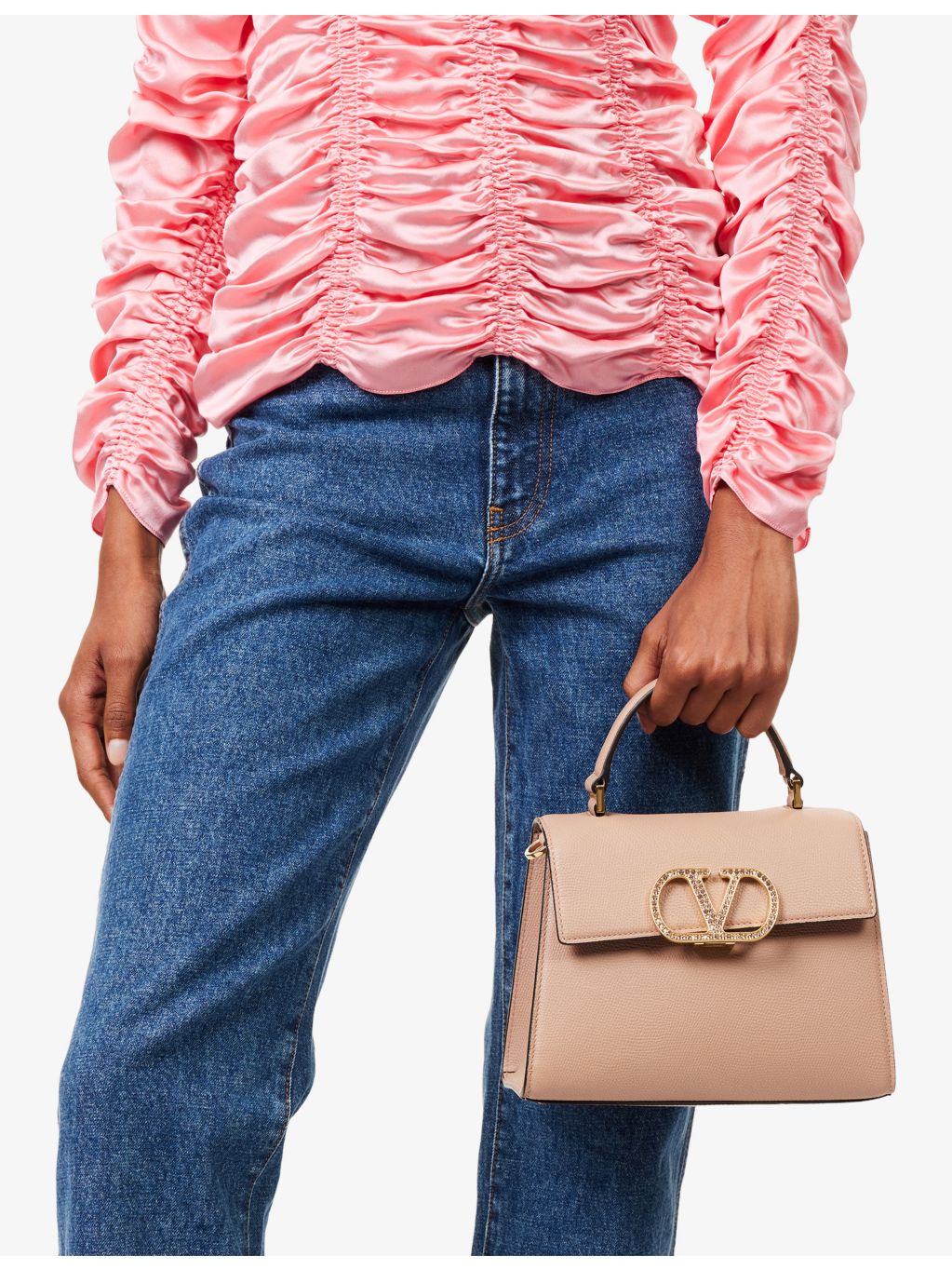 Valentino Garavani VSling top-handle leather bag, UK version