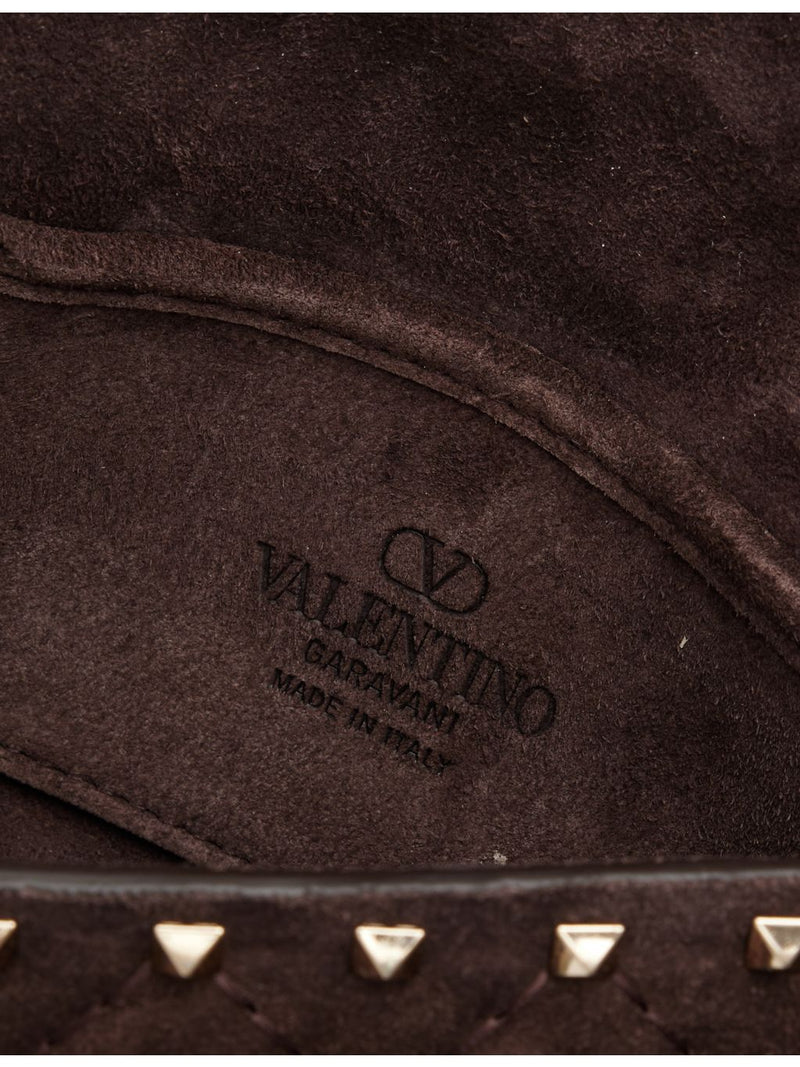 Valentino Garavani Rockstud Spike small leather shoulder bag, UK version