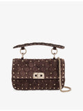 Valentino Garavani Rockstud Spike small leather shoulder bag, UK version