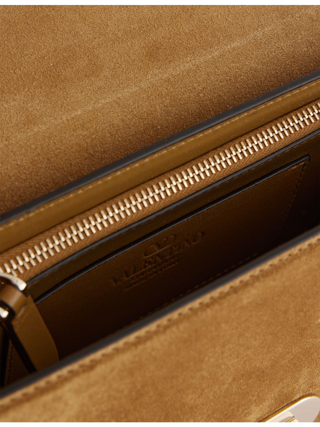Valentino Garavani Rockstud suede satchel bag, imported from the UK