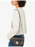 Valentino Rockstud grained leather satchel, imported from the UK