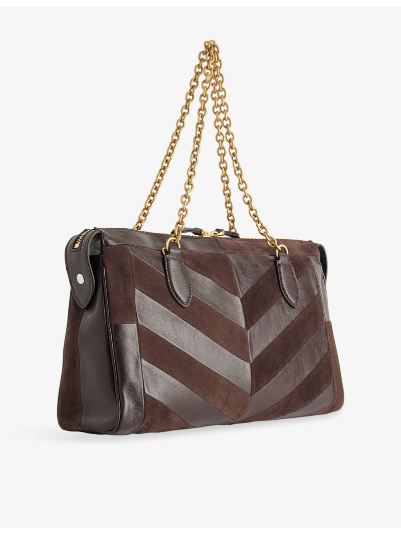 Valentino Garavani Panthea medium leather shoulder bag, UK version