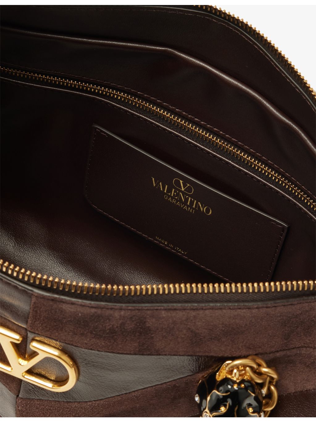 Valentino Garavani Panthea medium leather shoulder bag, UK version