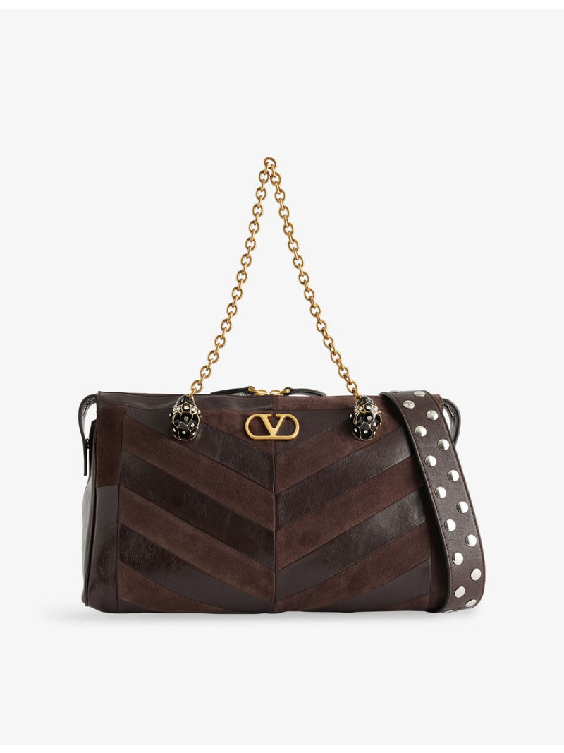 Valentino Garavani Panthea medium leather shoulder bag, UK version