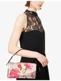 Valentino Garavani sequin shoulder bag in silk - British product