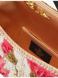 Valentino Garavani sequin shoulder bag in silk - British product