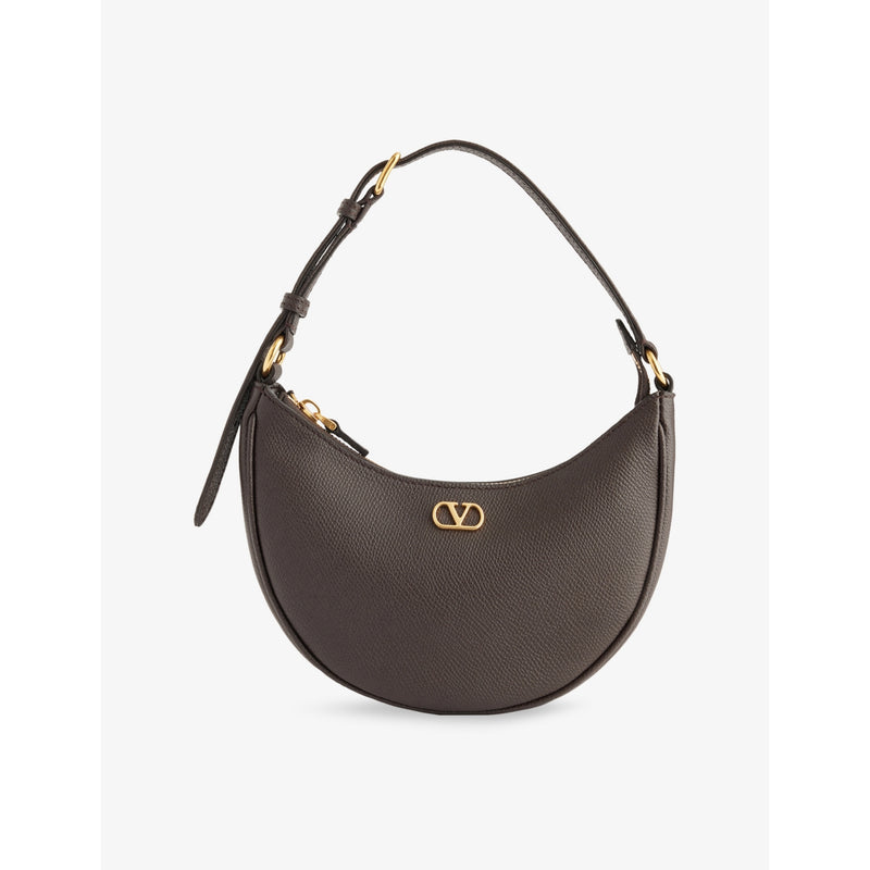 Valentino Garavani Vlogo Signature mini leather hobo bag, UK version