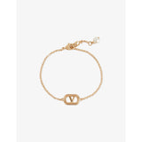 Ovalette Metal and Swarovski® Pearl Bracelet - S