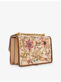 Valentino Garavani Vain bead-embellished silk shoulder bag, UK version