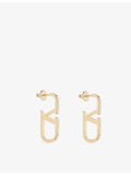Valentino Garavani VLogo strass drop earrings, UK version