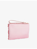 Valentino Garavani flower embroidered pouch in silk and viscose, UK version