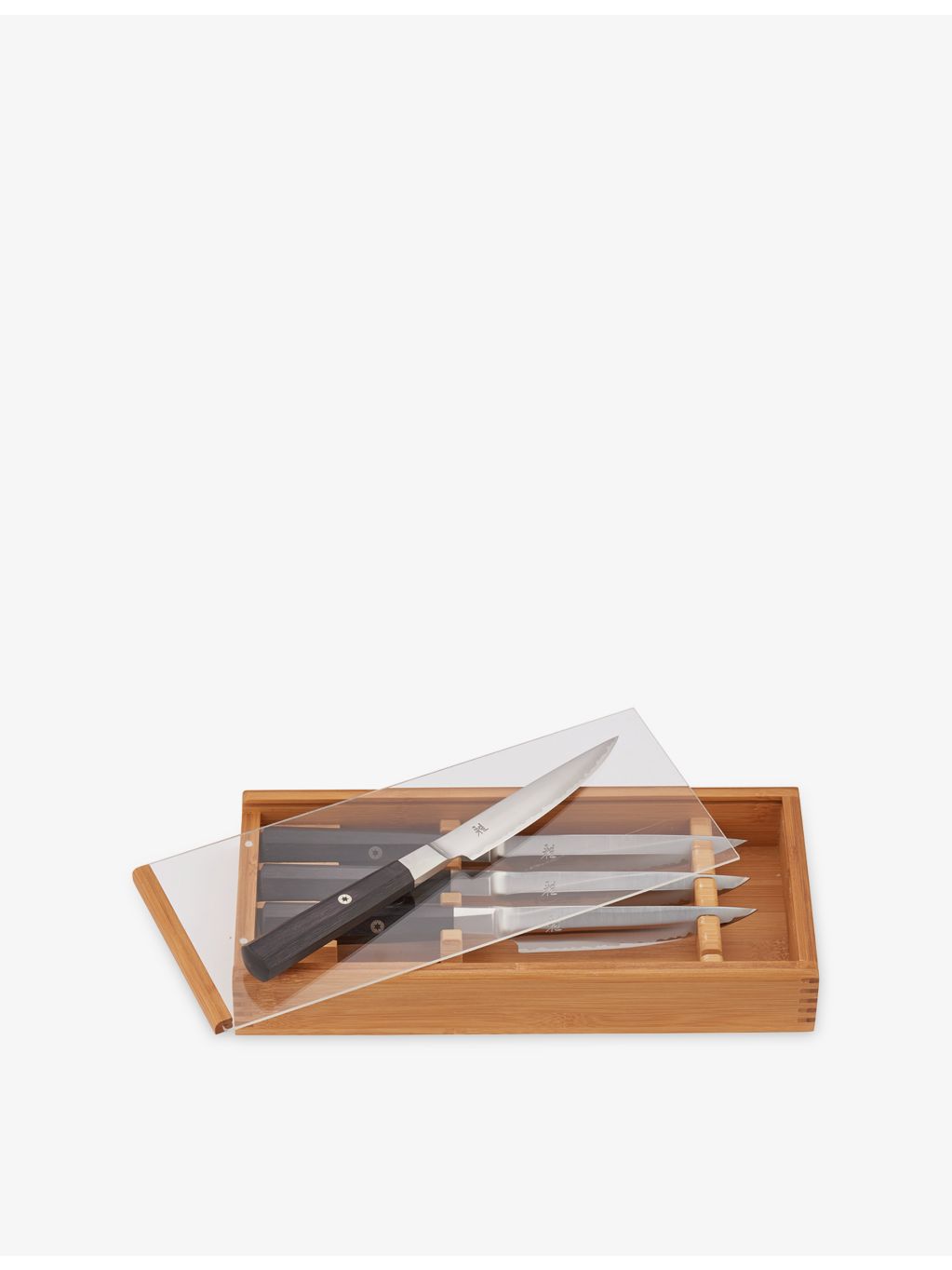 Miyabi 4000-FC steak knife set of four, imported from the UK
