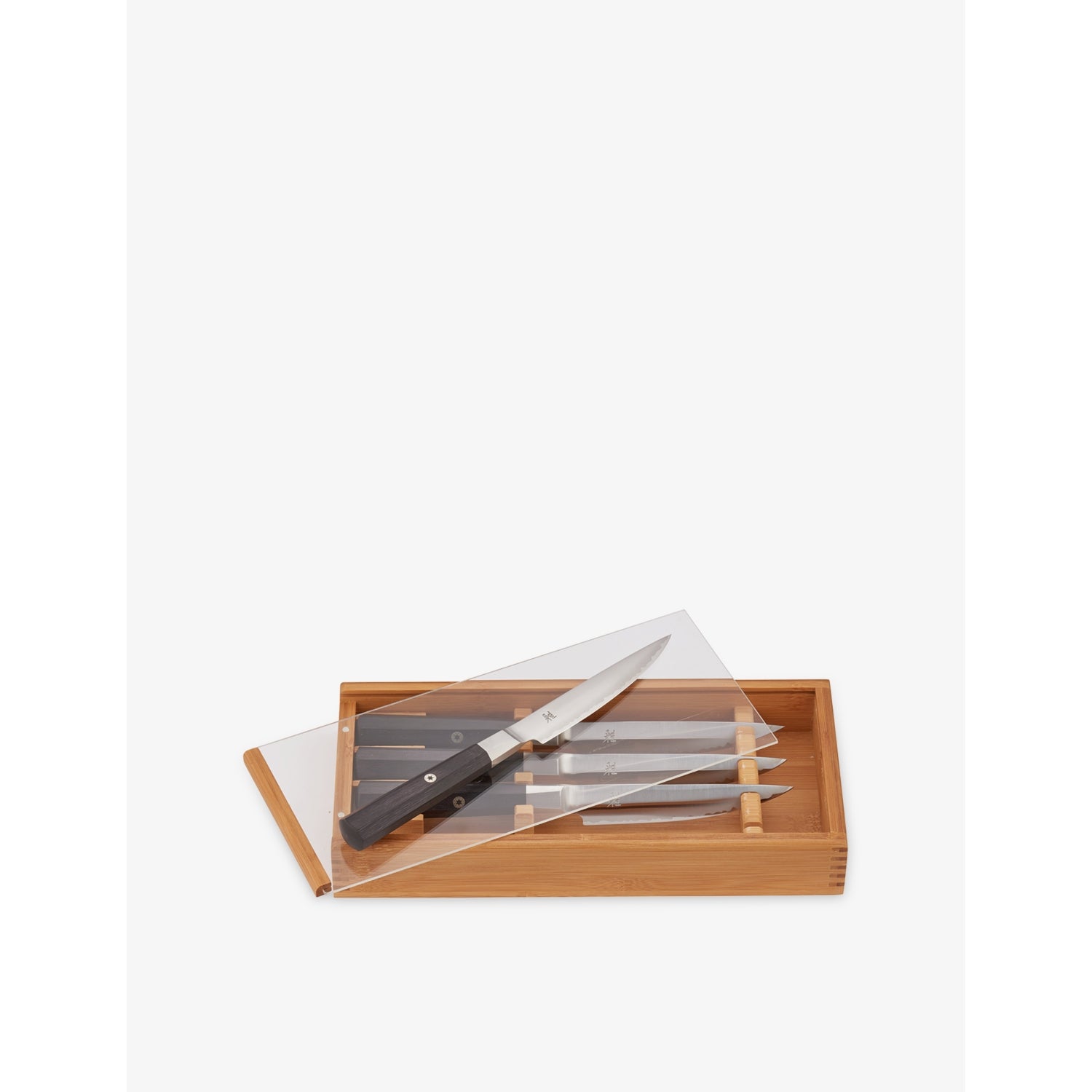 Miyabi 4000-FC steak knife set of four, imported from the UK
