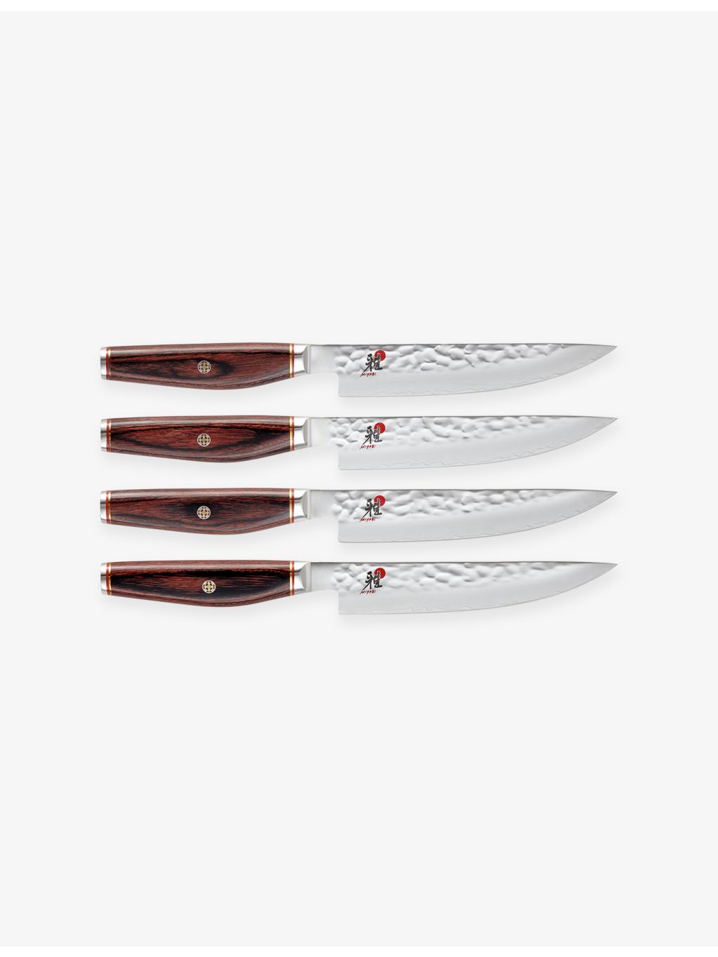 Miyabi 6000-MCT steak knife set of four, UK version