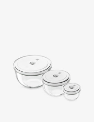 selfridges Zwilling J.A Henckels Stainless Steel Vacuum Bowl Set of Six- Buy online at McGrocer