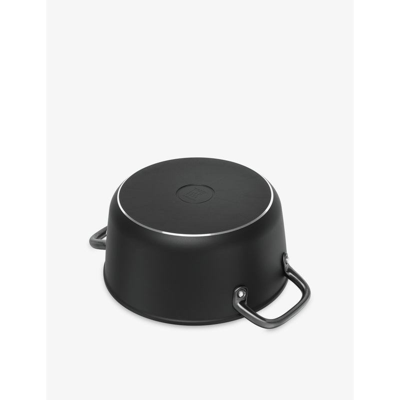 Zwilling Milano 24cm aluminium stock pot with glass lid, imported from the UK