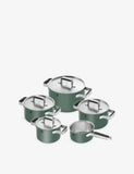 Zwilling five-piece stainless steel pot set (British brand)