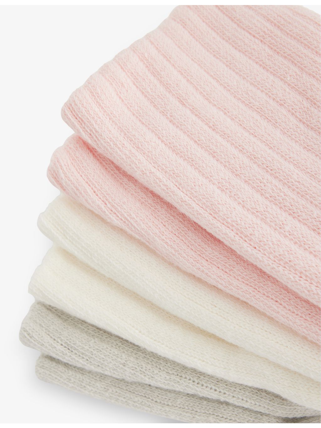 Bo + Tee cotton crew socks pack of three - British product