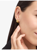 Bvlgari single hoop earring 18ct yellow gold, UK version