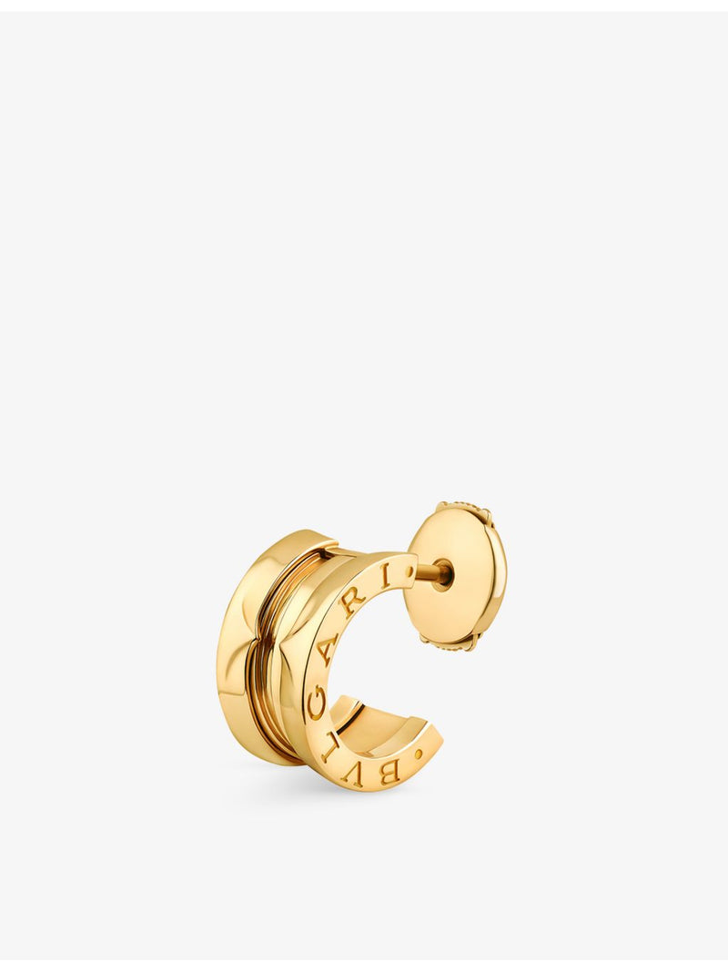 Bvlgari single hoop earring 18ct yellow gold, UK version
