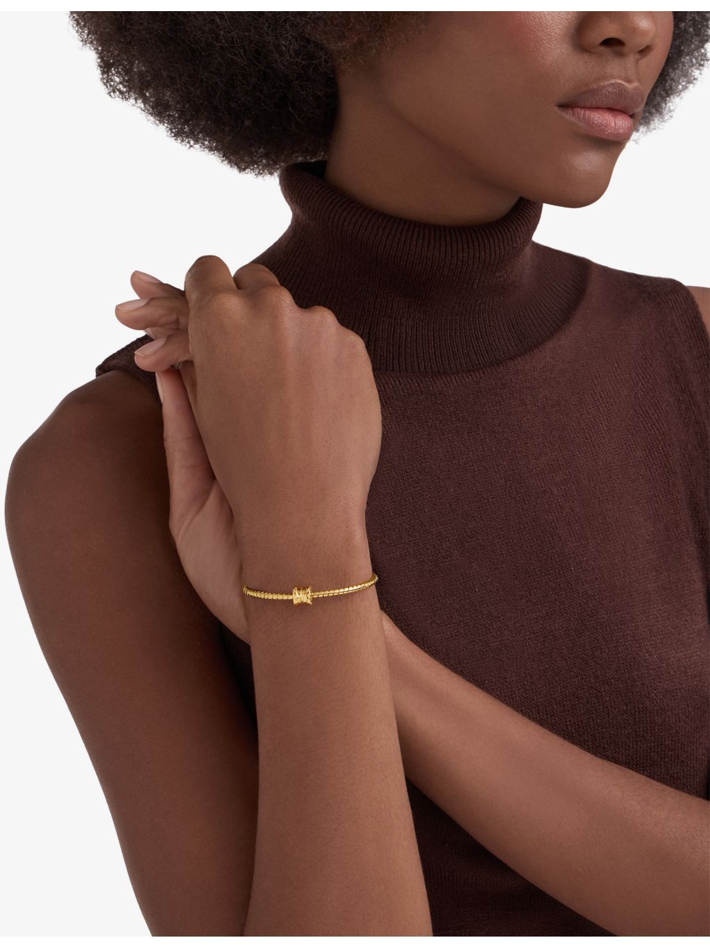 Bvlgari B.zero1 18ct yellow-gold bracelet, imported from the UK