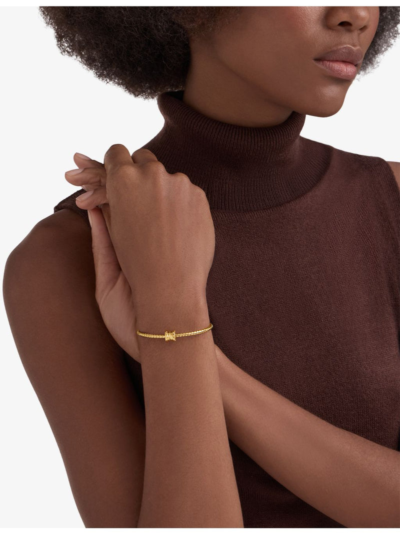 Bvlgari B.zero1 18ct yellow-gold bracelet, imported from the UK