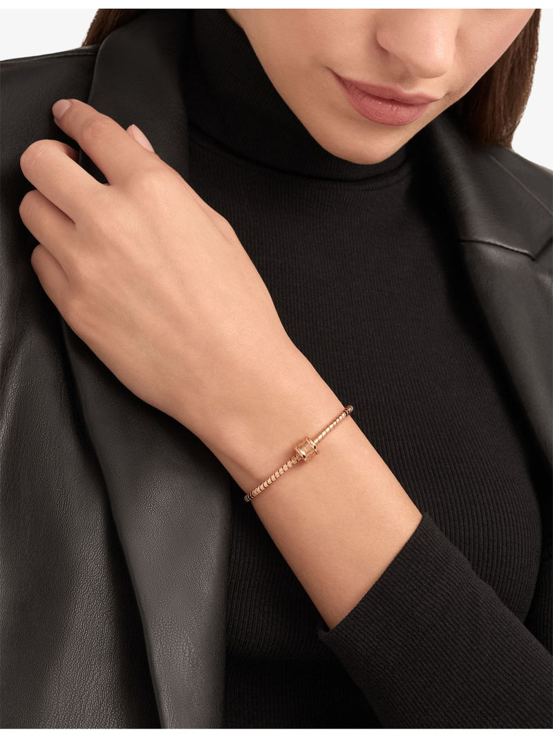 Bvlgari B.zero1 18ct rose-gold bracelet - British product