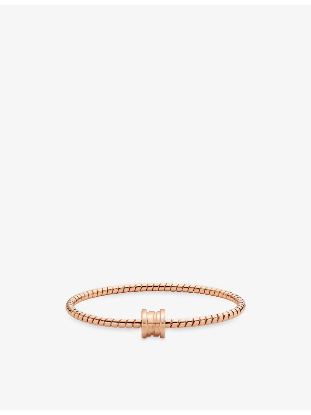 Bvlgari B.zero1 18ct rose-gold bracelet - British product