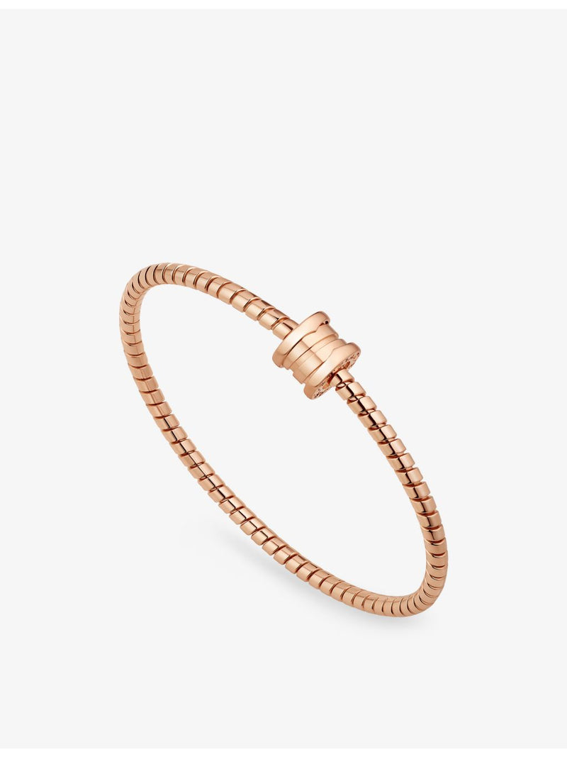 Bvlgari B.zero1 18ct rose-gold bracelet - British product