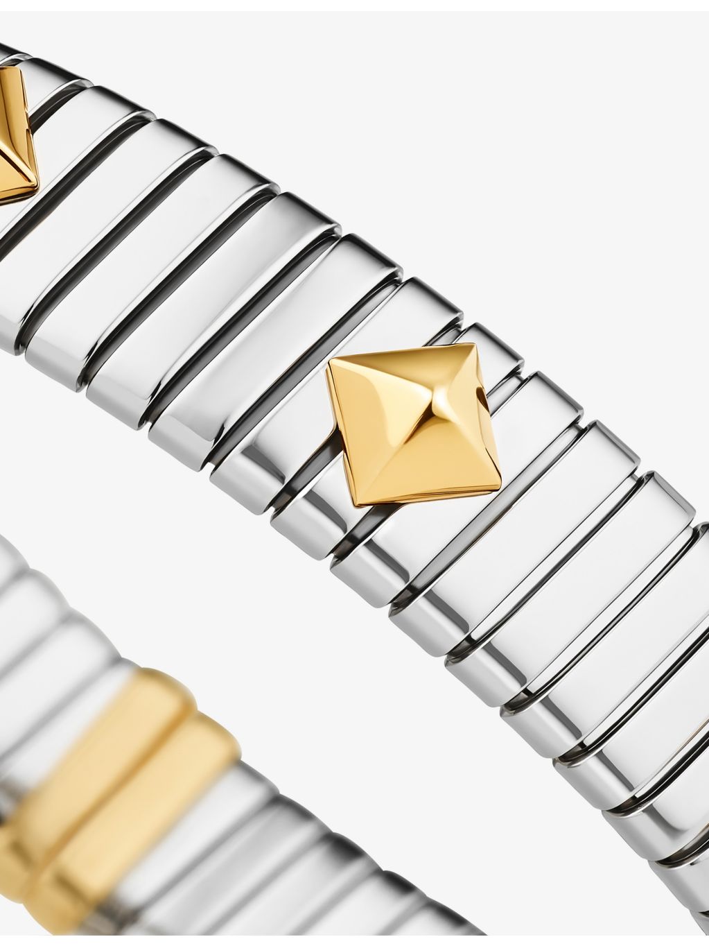 Bvlgari Tubogas studded bracelet - imported from the UK