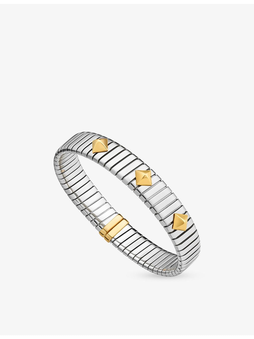 Bvlgari Tubogas studded bracelet - imported from the UK
