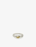 Simuero Polo Yellow Sterling-Silver and Lemon Quartz Ring