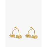 Cerezas 18ct Yellow Gold Vermeil Earrings - GOLD