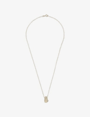 Simuero sterling silver moonstone necklace 50cm (British brand)