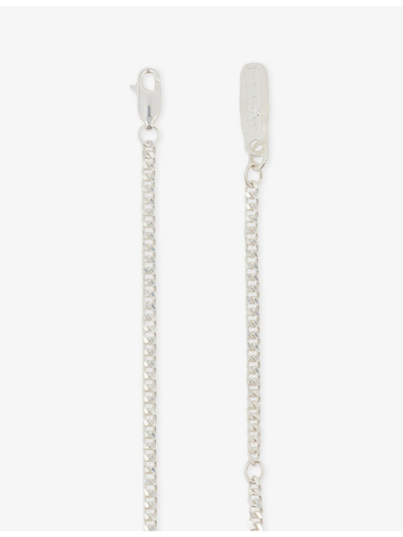 Simuero sterling silver necklace with abstract pendant, imported from the UK