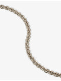 Tom Wood rope bracelet rhodium-plated 925 sterling silver (British brand)