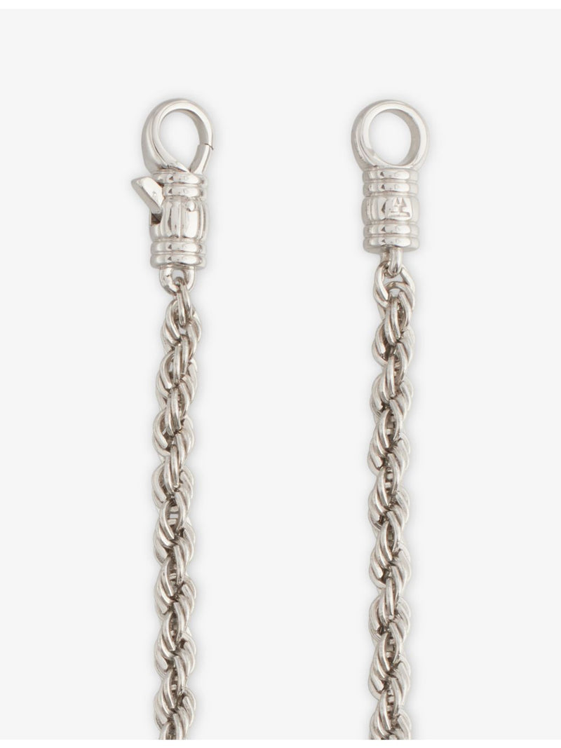 Tom Wood rope bracelet rhodium-plated 925 sterling silver (British brand)