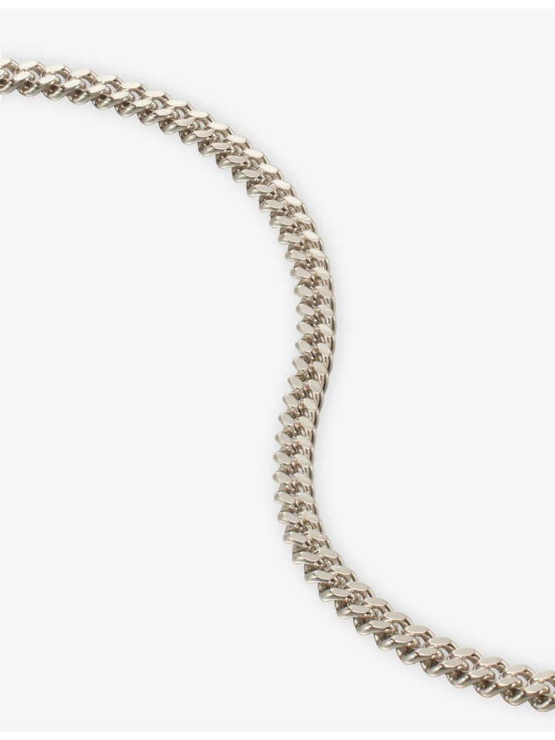Tom Wood Curb M rhodium-plated sterling silver bracelet, UK version
