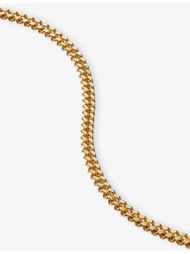 Tom Wood curb bracelet 18ct gold-plated sterling silver, UK version