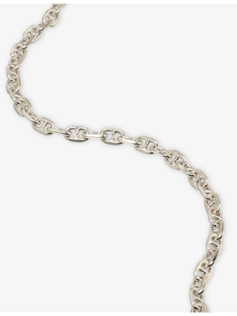 Tom Wood rhodium-plated 925 sterling silver necklace - British product