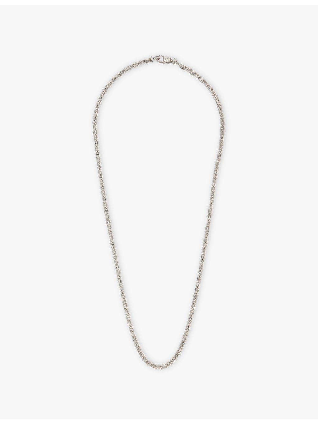 Tom Wood rhodium-plated 925 sterling silver necklace - British product