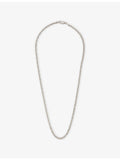 Tom Wood rhodium-plated 925 sterling silver necklace - British product
