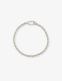 Tom Wood Lee Thick Rhodium-Plated 925 Sterling Silver Bracelet