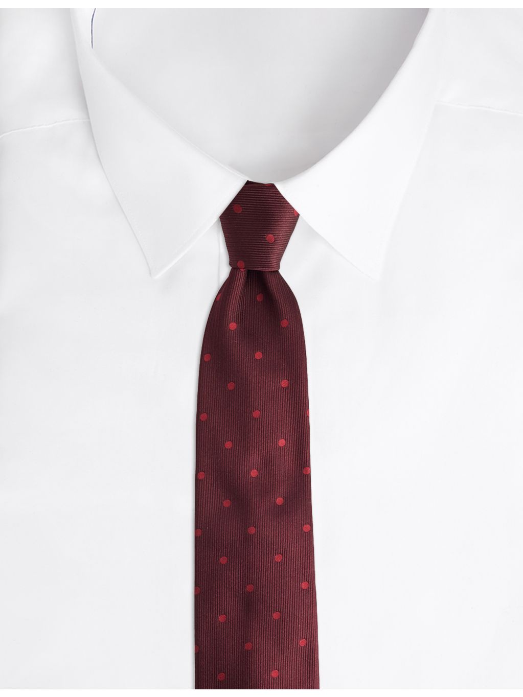 Tom Ford polka dot silk tie 8cm, imported from the UK