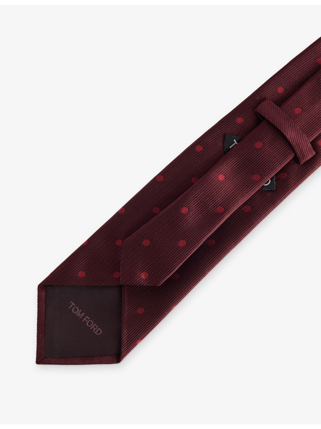 Tom Ford polka dot silk tie 8cm, imported from the UK