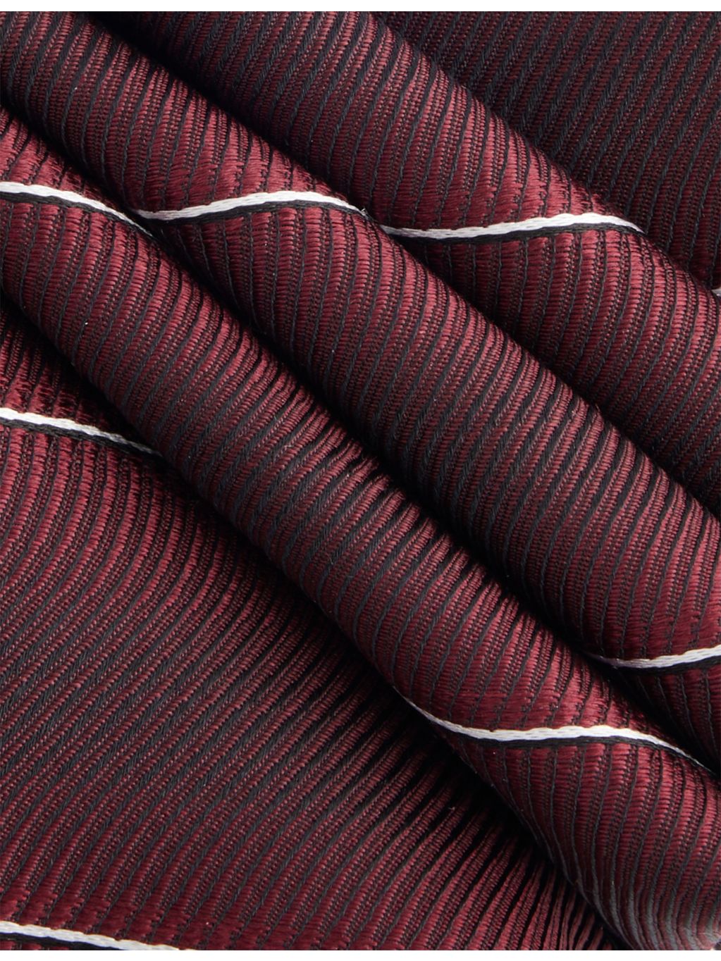 Tom Ford horizontal stripe silk tie 8cm (British brand)